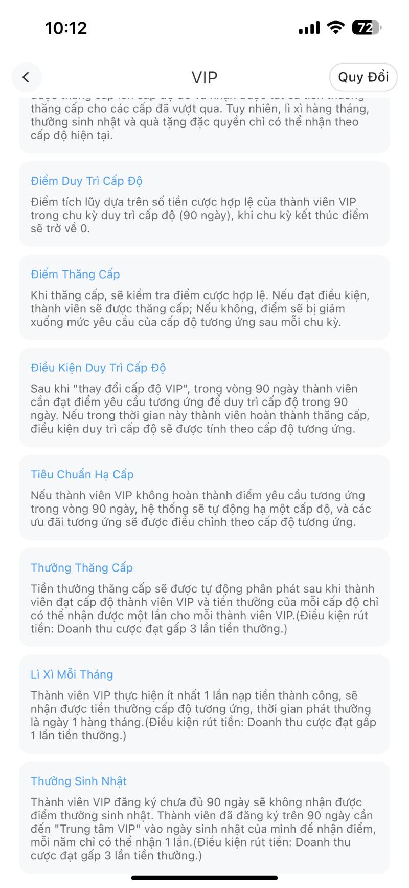 Hướng Dẫn Nâng Cấp Vip 6686 - Lộ Trình Thăng Tiến Và Đặc Quyền 5 Giữ hạng và rủi ro rớt đài: Cuộc chơi của sự bền bỉ