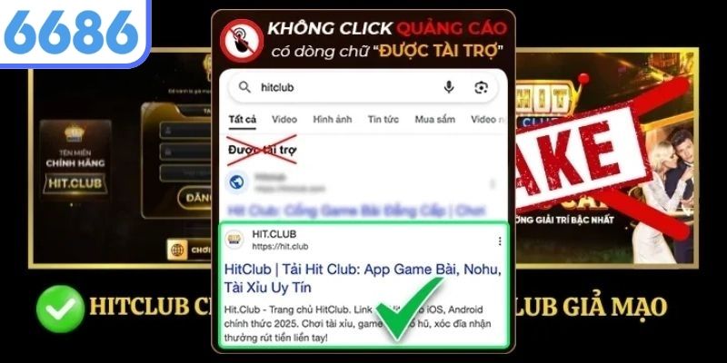 App Hitclub Giả Mạo - Dấu Hiệu Nhận Biết Và Truy Cập An Toàn 2 Dấu hiệu trực quan dễ phát hiện app Hitclub giả mạo