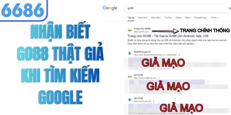 Cảnh Báo Go88 Bị Mạo Danh Với Dấu Hiệu Nhận Biết Thường Gặp 2 Cảnh báo Go88 bị mạo danh qua các dấu hiệu dễ nhận biết